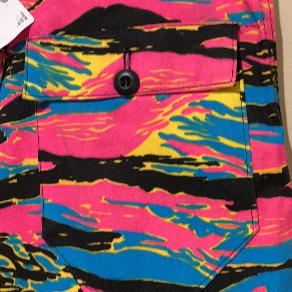 🆑CLEARANCE🆑colorful cargo shorts - Picture 6 of 13